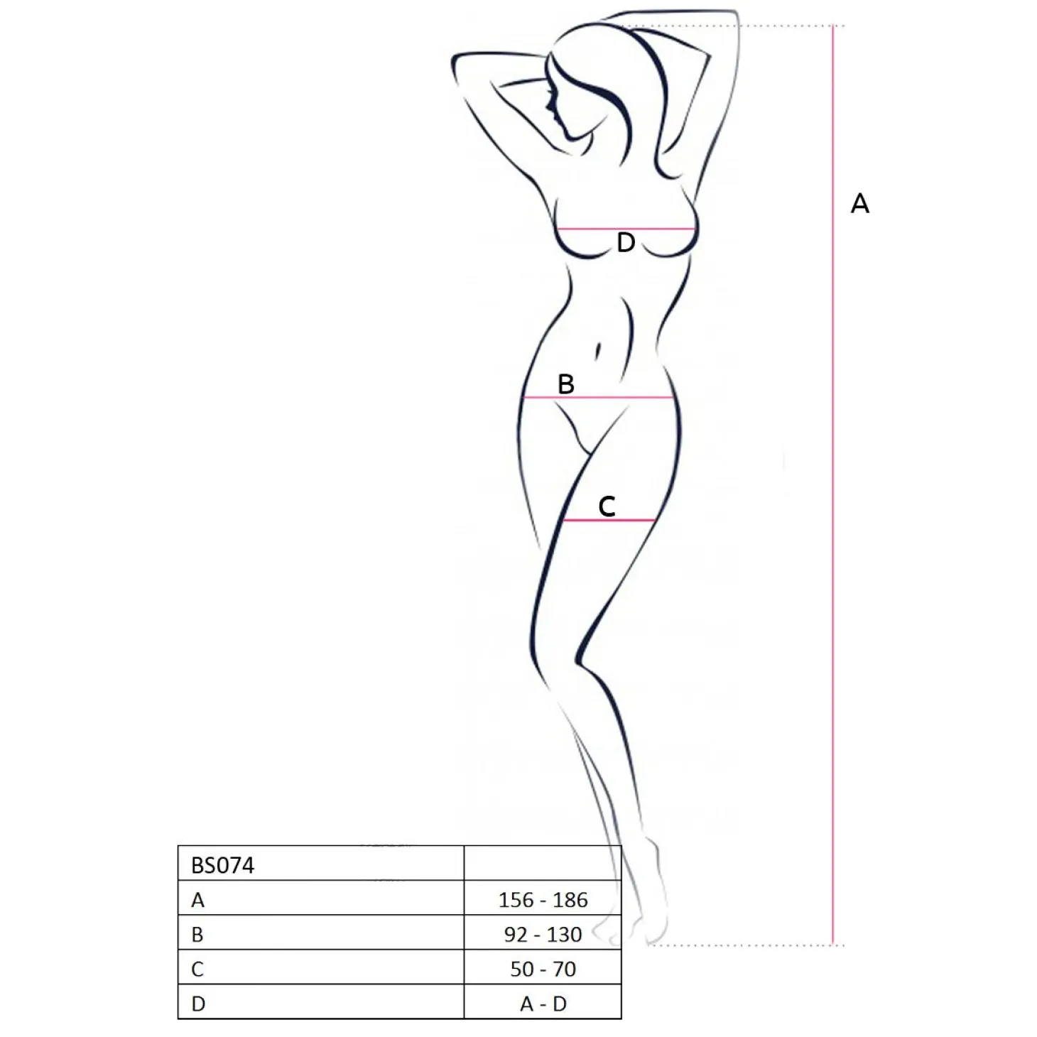 Passion - BS074 Catsuit - Blanc