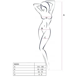 Passion - BS051 Catsuit - Blanc