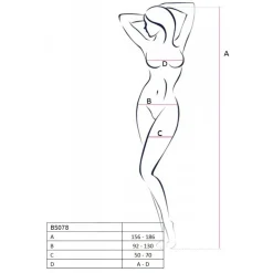 Passion - BS078 Catsuit - Rouge