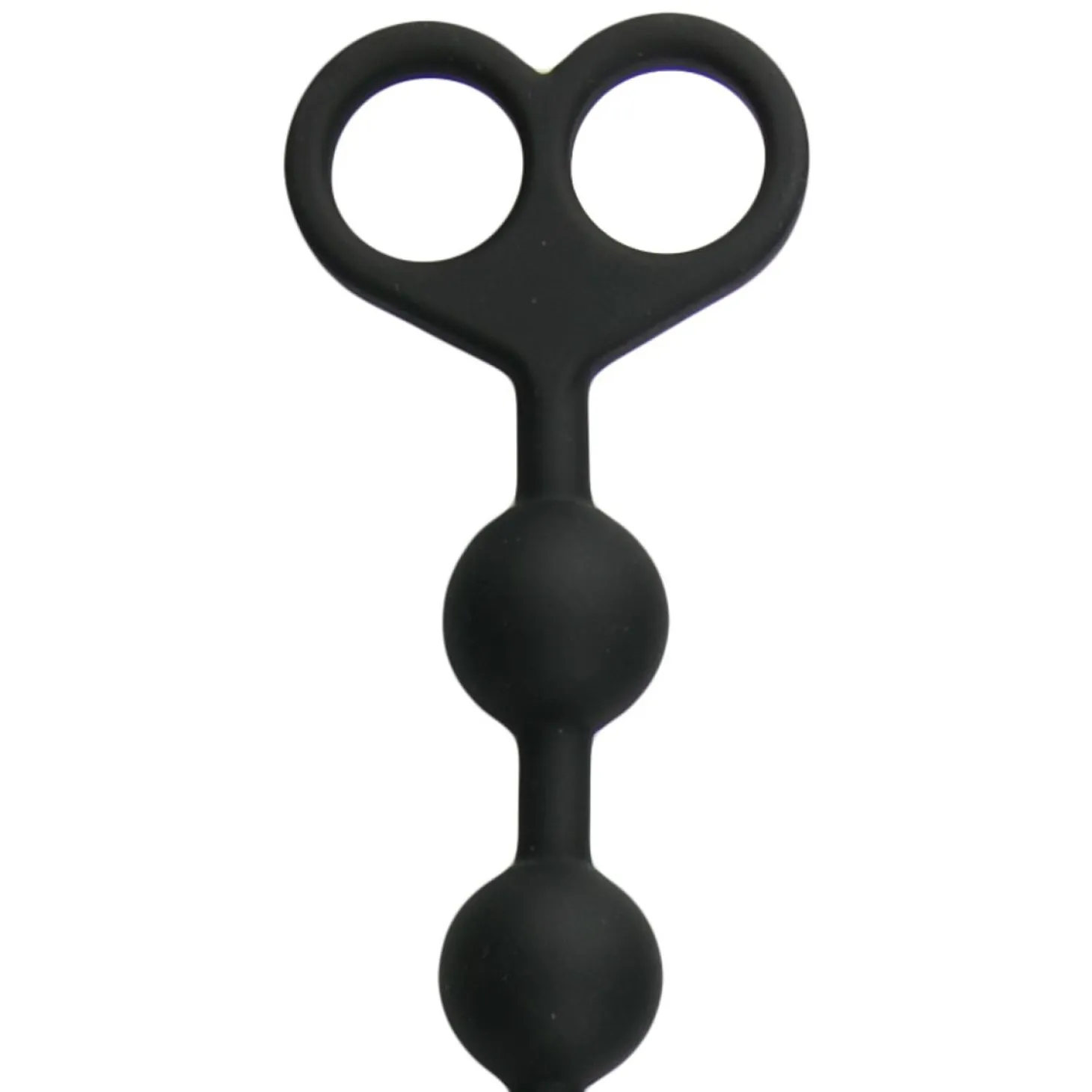 Perles anales longues en noir
