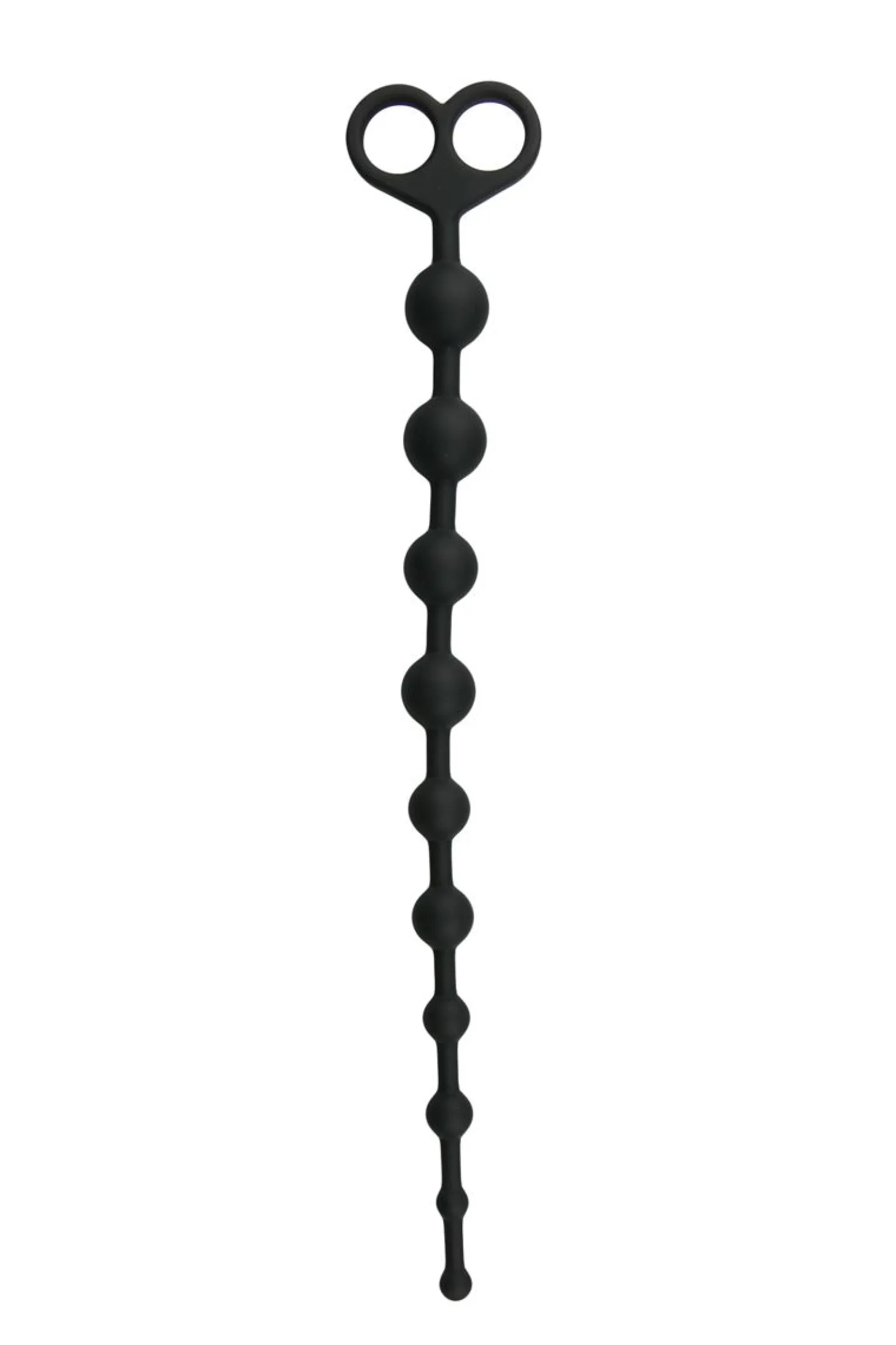 Perles anales longues en noir