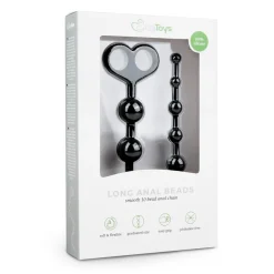Perles anales longues en noir