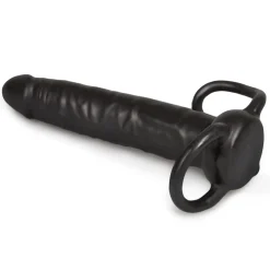 Pipedream - Gode avec anneau pénien pour double pénétration - Noir