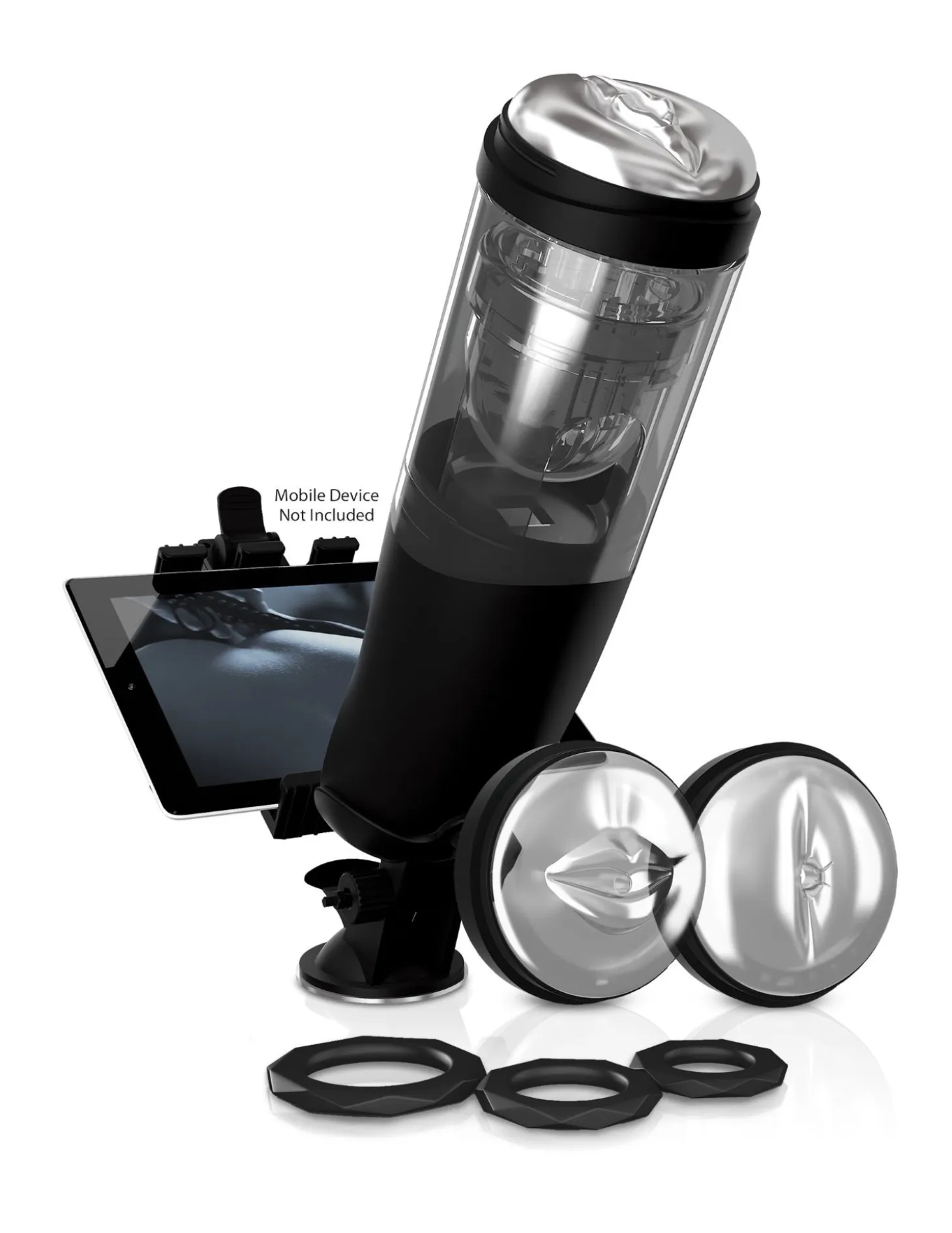 Pipedream - Masturbateur vibrant Deluxe - Noir