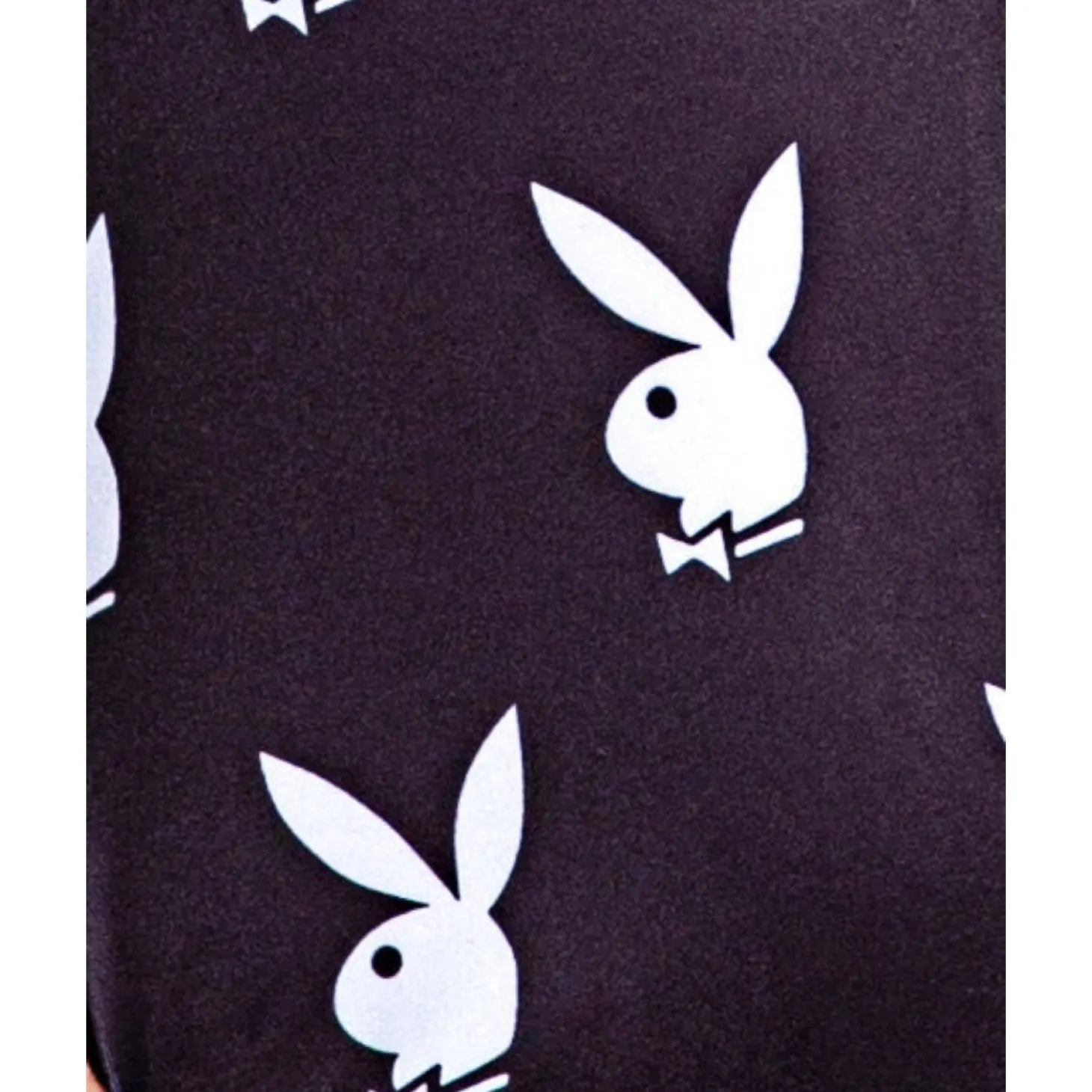 Playboy Lingerie - Combinaison Slumber Bunny - Noir