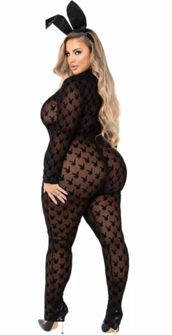 Playboy Lingerie - Ensemble 2 Pièces Playboy Bunny - Noir