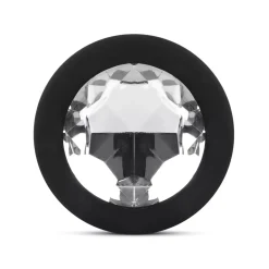 Plug Anal avec Cristal - Noir