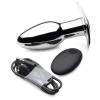 Plug anal rechargeable Chrome Blast avec télécommande - Petit