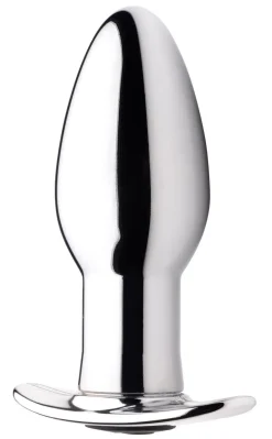 Plug anal rechargeable Chrome Blast avec télécommande - Petit
