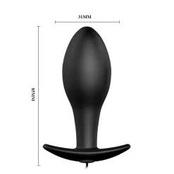 Plug anal vibrant avec télécommande