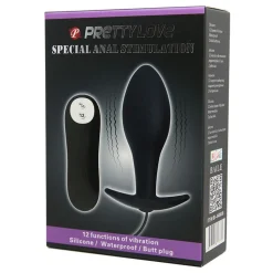 Plug anal vibrant avec télécommande