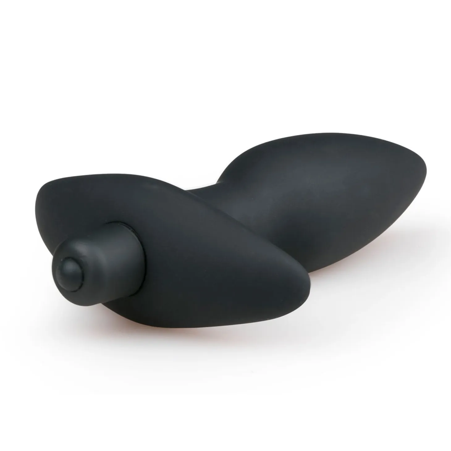 Plug anal vibrant Noir - 14,5 cm