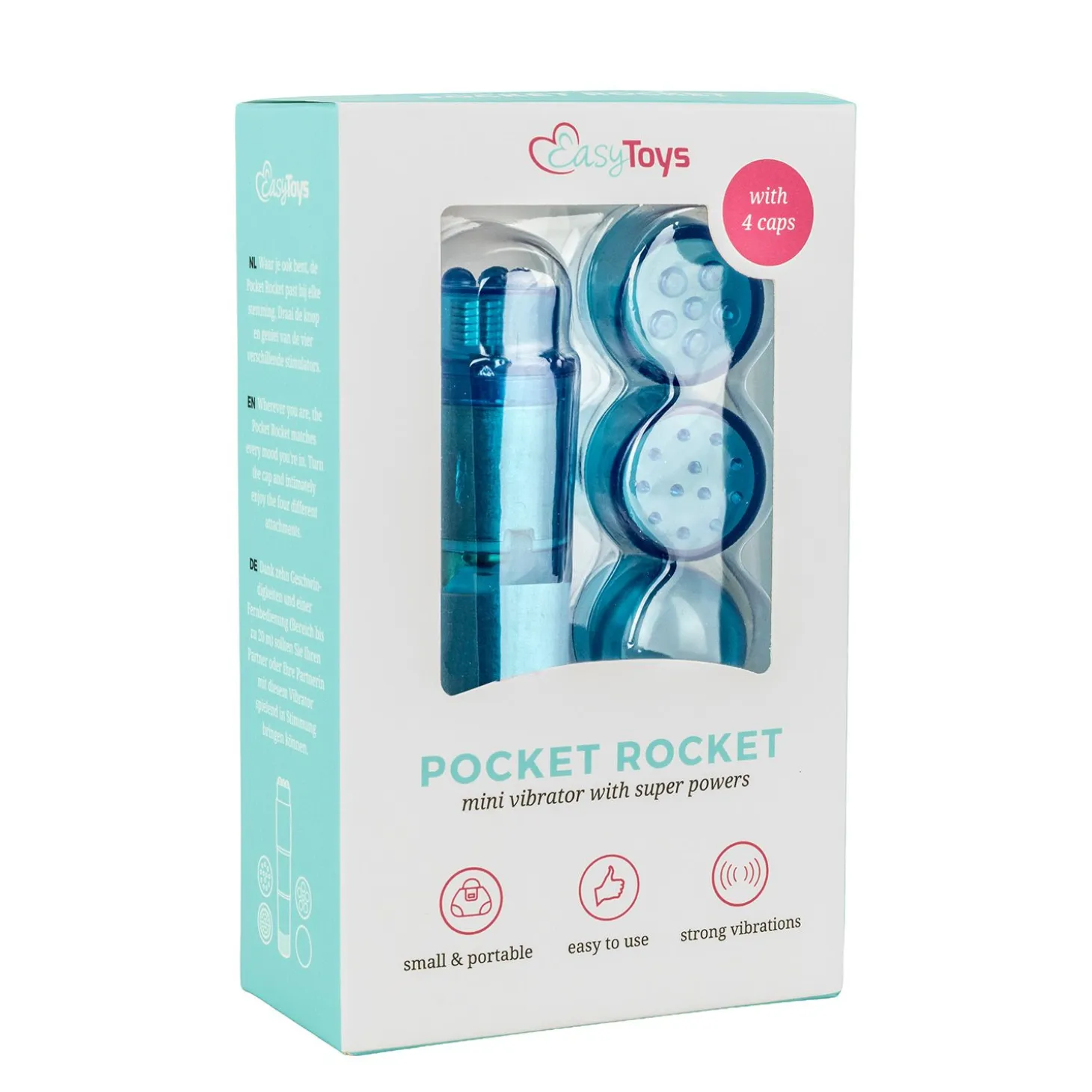 Pocket Rocket Easytoys - Bleu