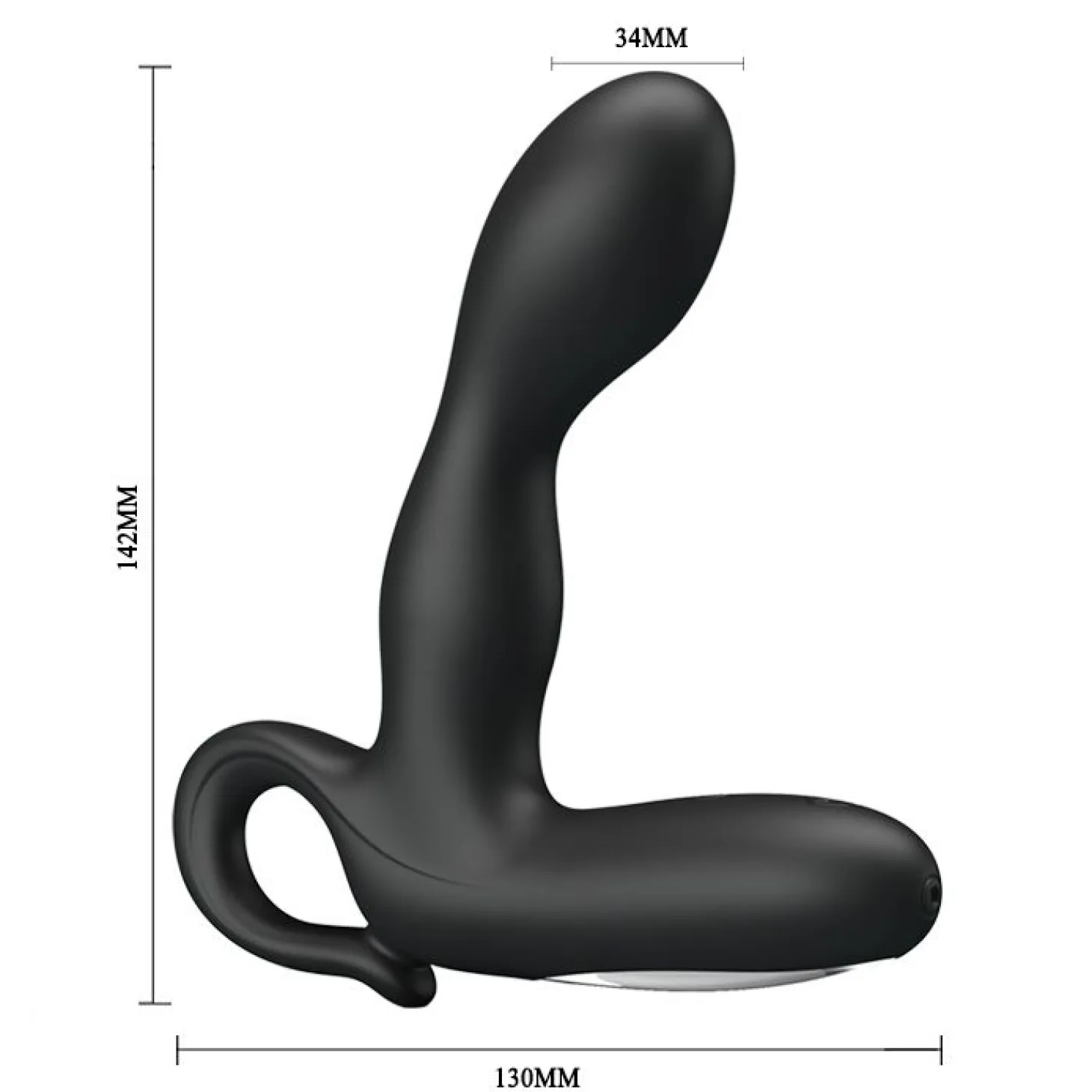Pretty Love - Plug anal vibrant "Barrack" - Noir