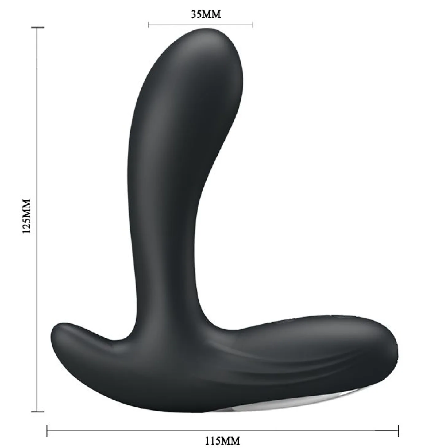 Pretty Love - Plug anal vibrant "Backie" - Noir