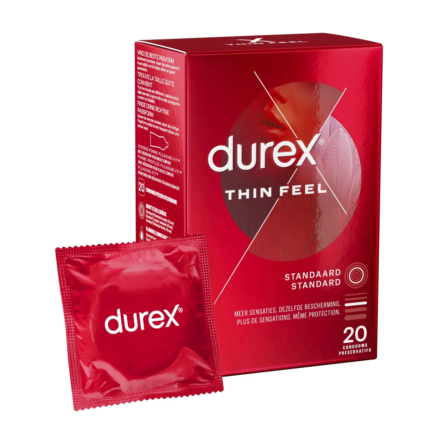 Préservatifs Durex Thin Feel - 20 unités