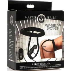 P-Spot Plugger Plug anal avec harnais et télécommande