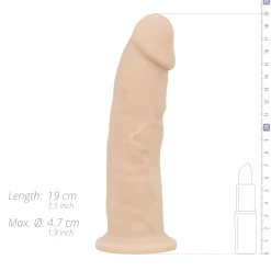 Real Fantasy Deluxe - Gode Réaliste Thermosensible Parker - 18 cm