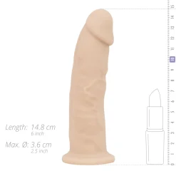 Real Fantasy Deluxe - Gode Réaliste Thermosensible Harris - 15 cm