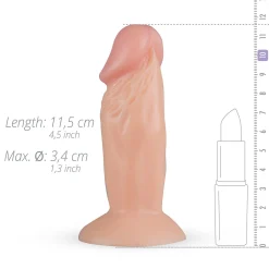 Real Fantasy - Dildo archi-réaliste - gode ventouse - 11,5 cm
