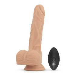 Real Fantasy - Ethan Godemichet Vibrant Chauffant - 19 cm