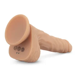 Real Fantasy - Ethan Godemichet Vibrant Chauffant - 19 cm