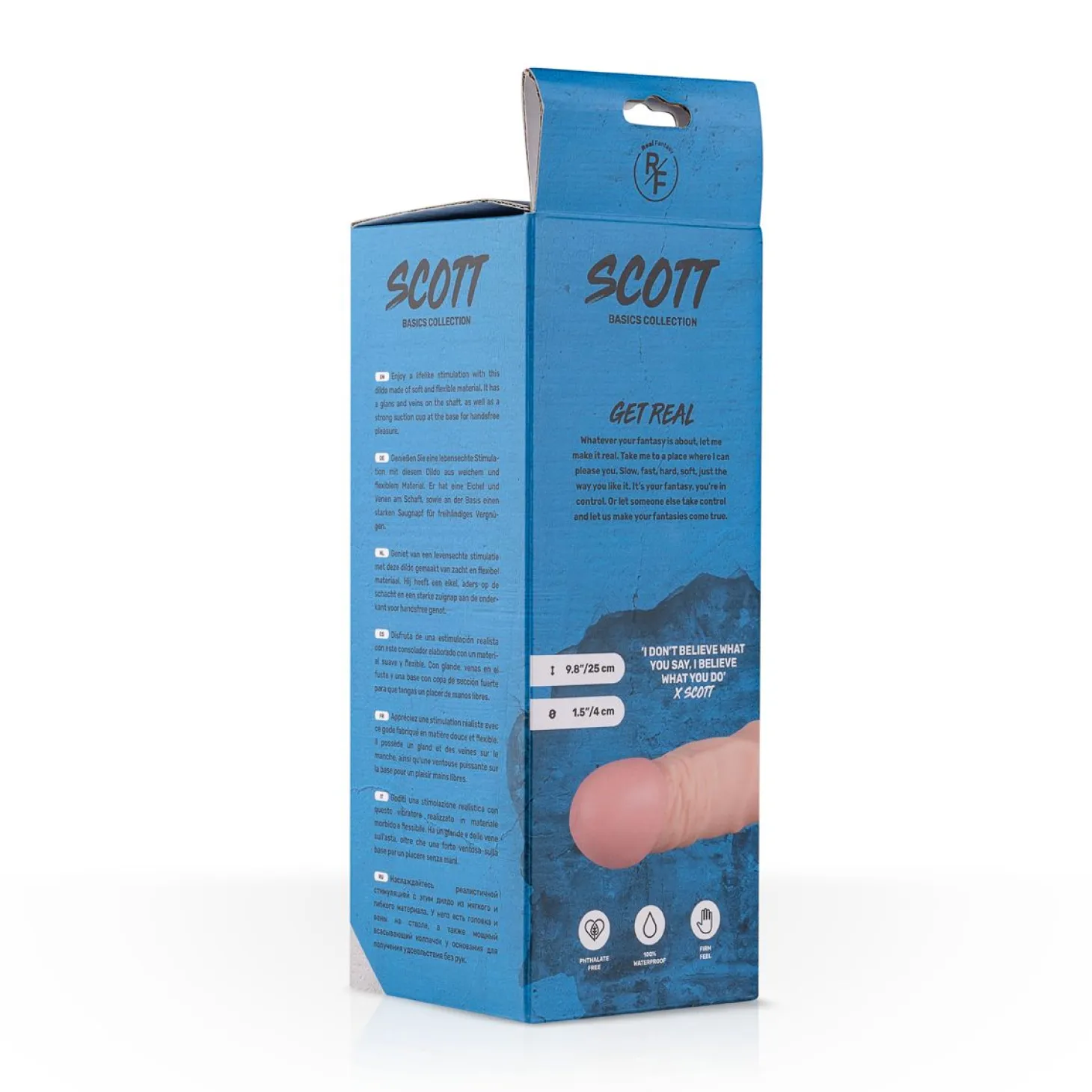 Real Fantasy - Gode réaliste "Scott" - 25 cm
