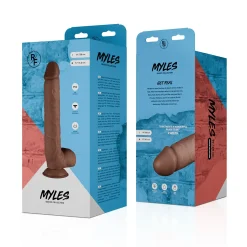 Real Fantasy - Myles Godemiché réaliste - 28 cm