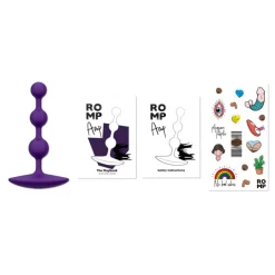 ROMP – Amp Perles Anales en Silicone – Violet