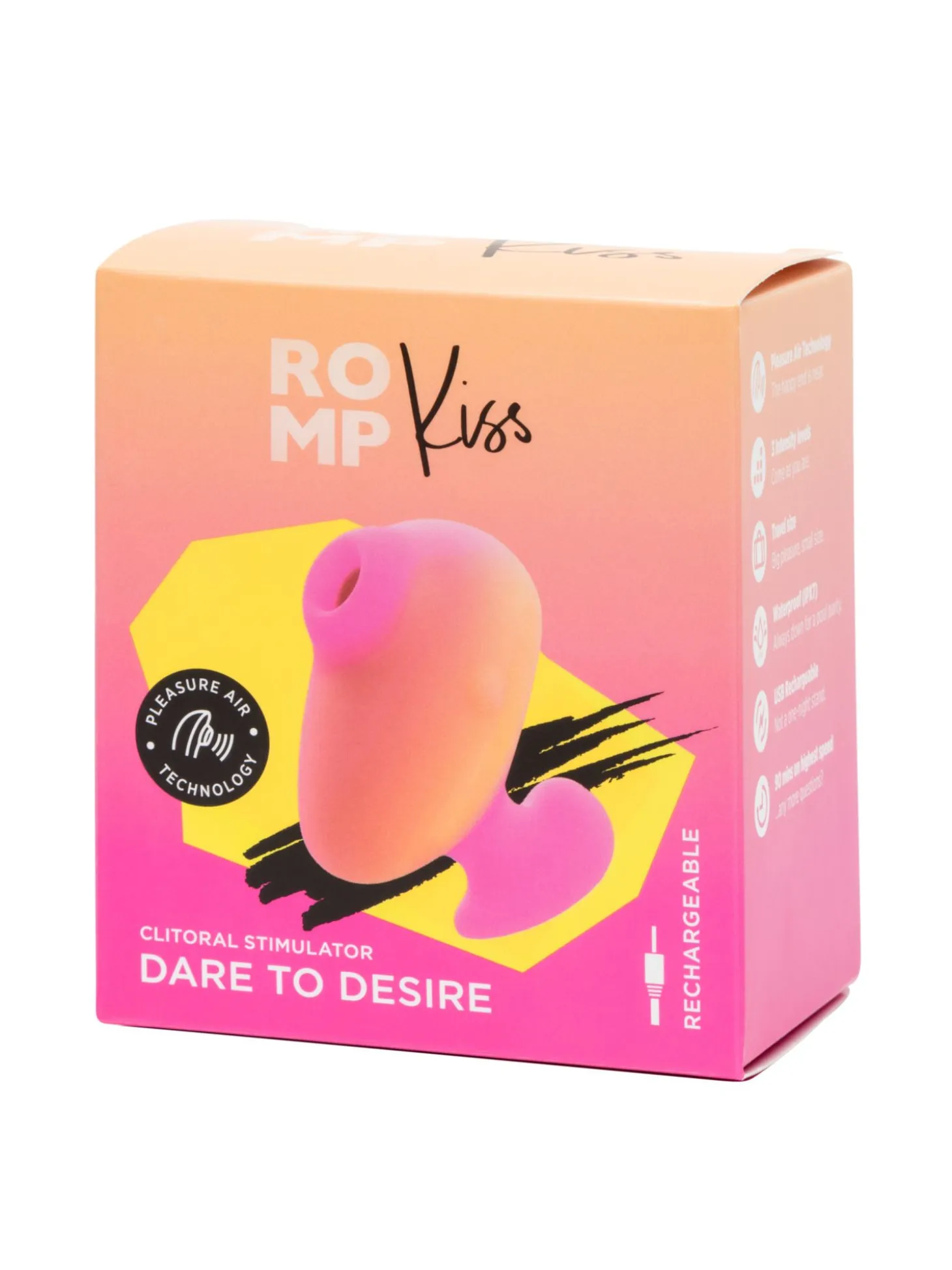 ROMP by Womanizer - Kiss Vibromasseur Compact