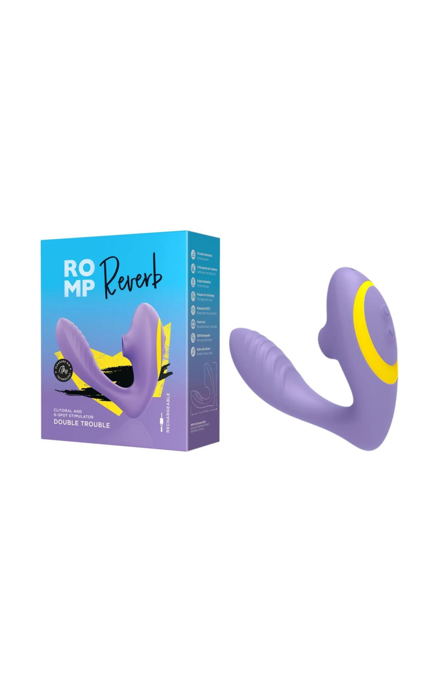 ROMP by Womanizer - Reverb Double Plaisir 2 en 1
