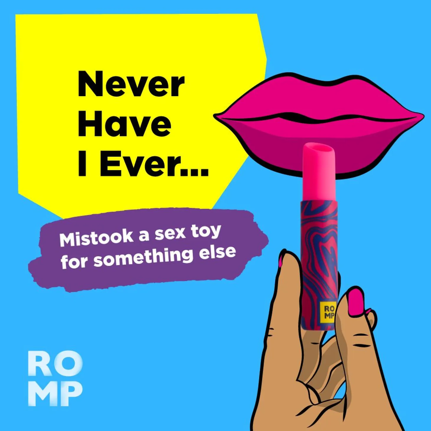 ROMP by Womanizer - Rouge à lèvres - Rose Néon