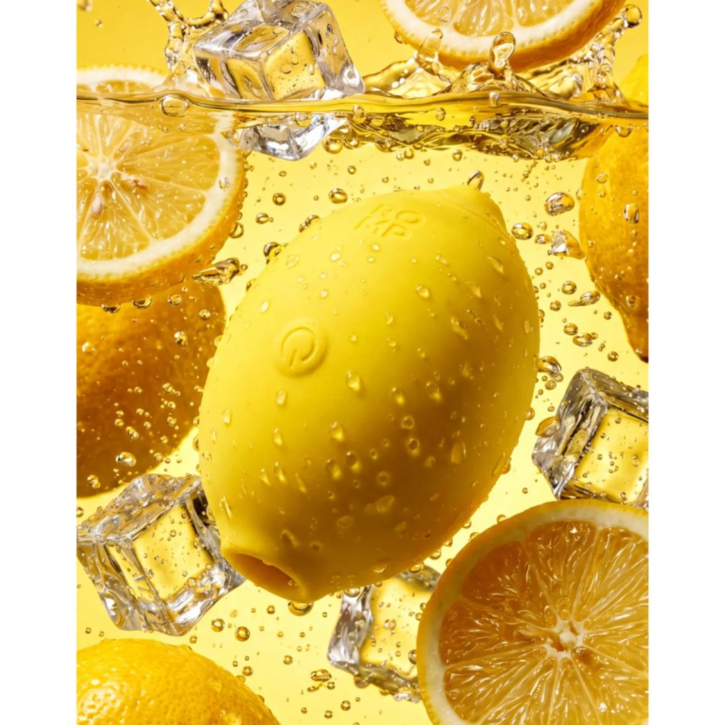 ROMP - Lemon Crush Stimulateur à Ondes d'Air - Jaune