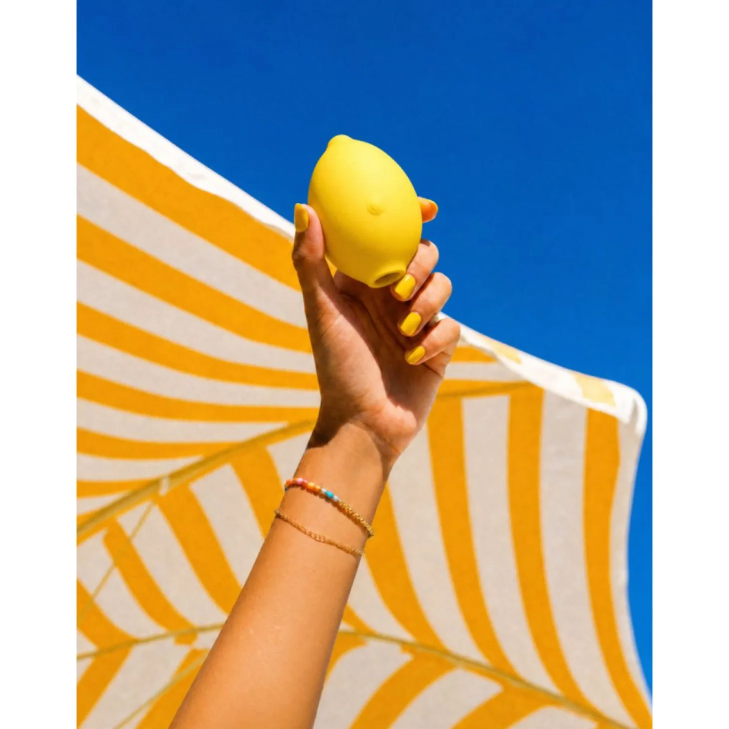 ROMP - Lemon Crush Stimulateur à Ondes d'Air - Jaune