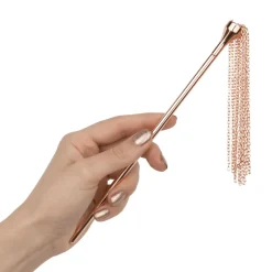 Rosy Gold - Feather Tickler Whip