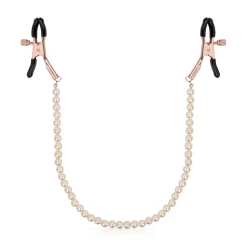 Rosy Gold - Pearls Pinces Tétons - Design Ajustable