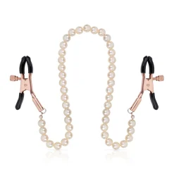 Rosy Gold - Pearls Pinces Tétons - Design Ajustable