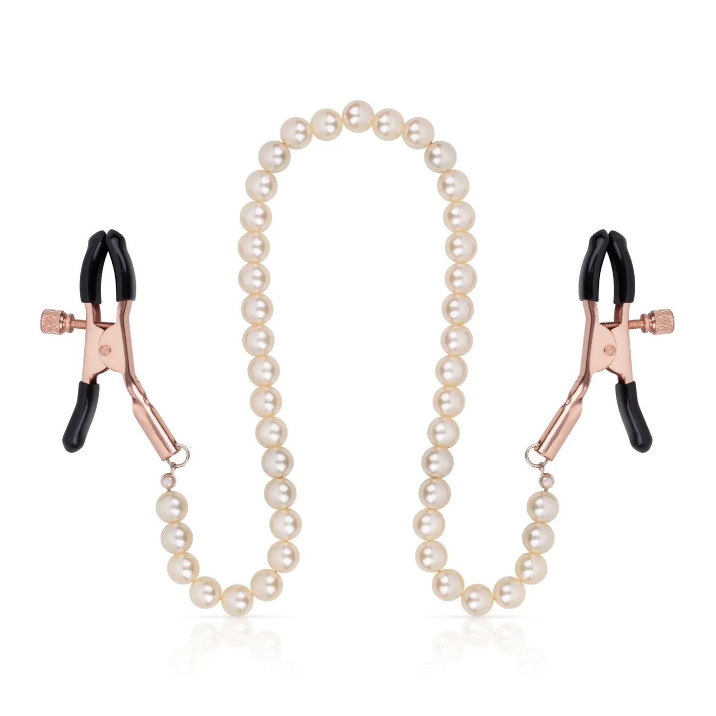 Rosy Gold - Pearls Pinces Tétons - Design Ajustable