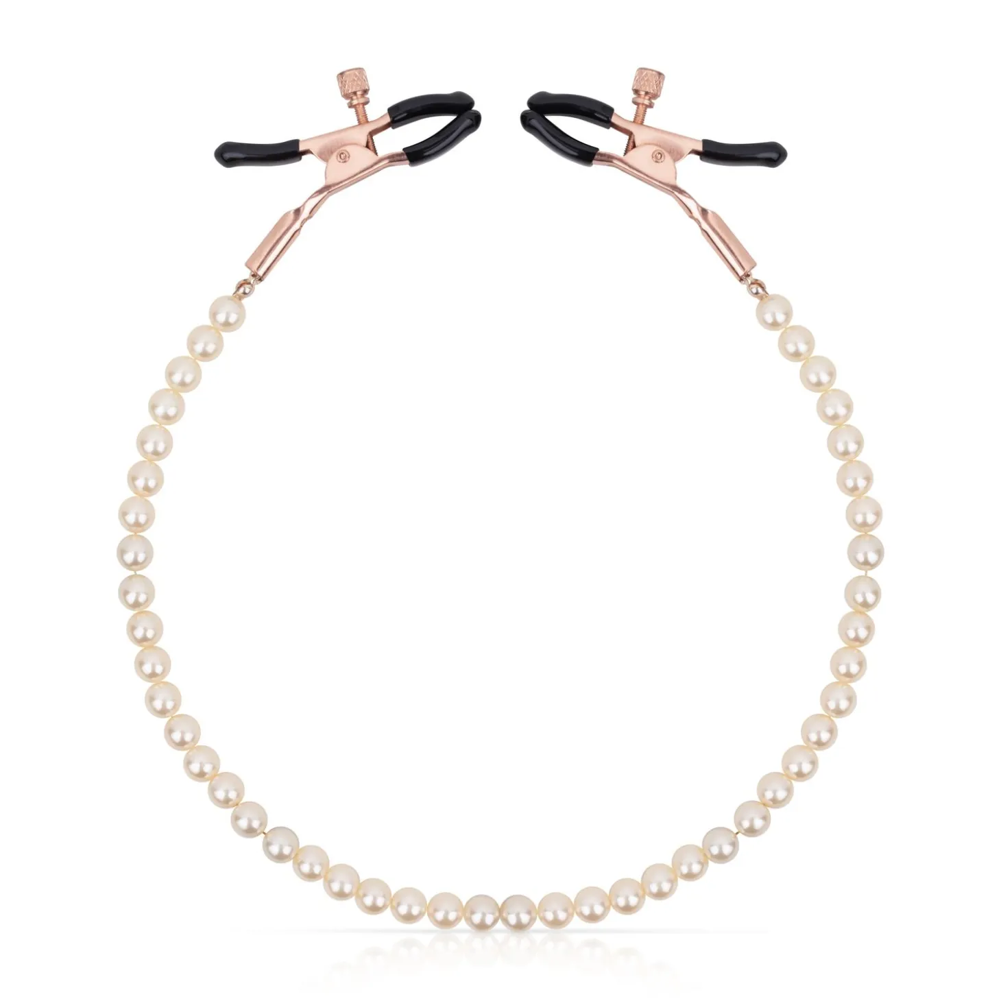 Rosy Gold - Pearls Pinces Tétons - Design Ajustable
