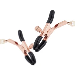 Rosy Gold - Pearls Pinces Tétons - Design Ajustable