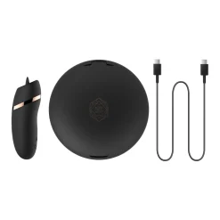 Rosy Gold – Stimulateur Léchage avec Boîtier Luxe – Noir