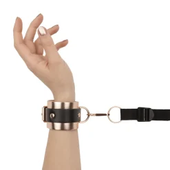 Rosy Gold - Under-Mattress Restraint Set - Noir