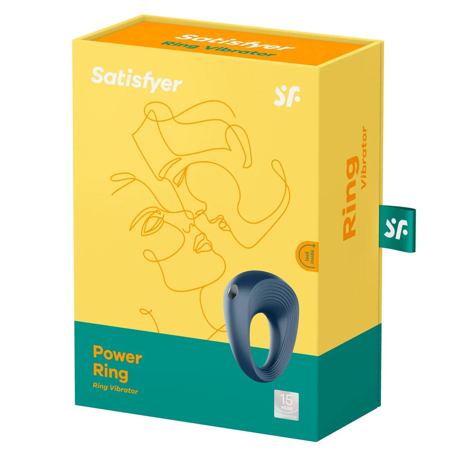 Satisfyer - Cockring vibrant "Rings 2" - Bleu