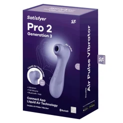 Satisfyer Pro 2 Génération 3 Connecté - Stimulateur clitoridien - Lilas