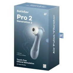 Satisfyer Pro 2 Génération 2 - Stimulateur clitoridien à air pulsé - Bleu
