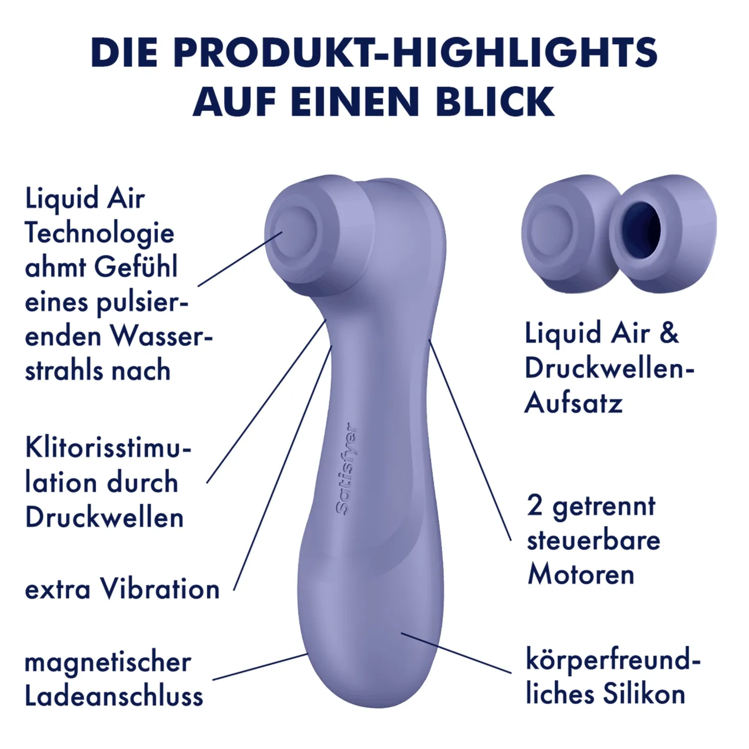 Satisfyer Pro 2 Génération 3 - Stimulateur clitoridien - Lilas