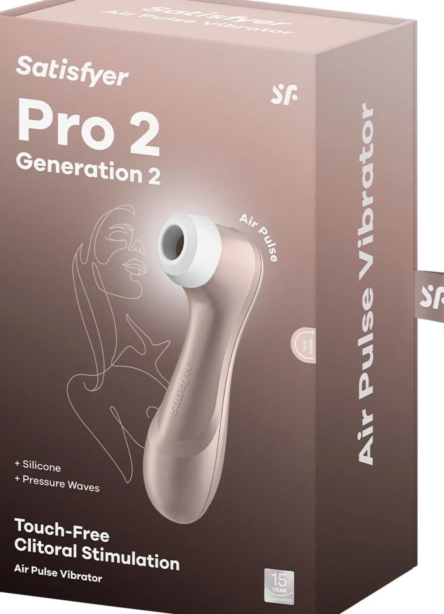 Satisfyer Pro 2 Génération 2 - Stimulateur clitoridien à air pulsé - Or
