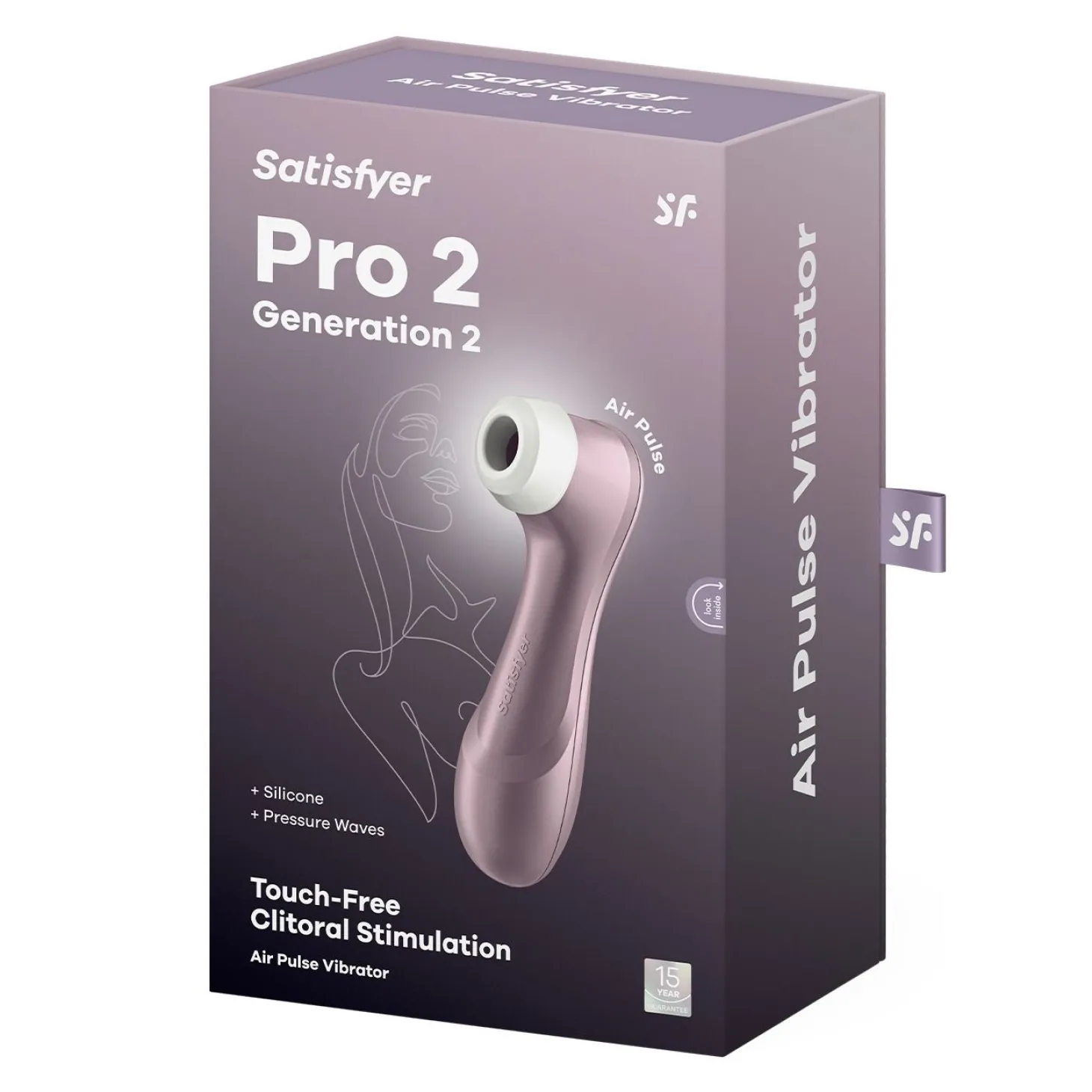 Satisfyer Pro 2 - Stimulateur clitoridien à air pulsé - Violet
