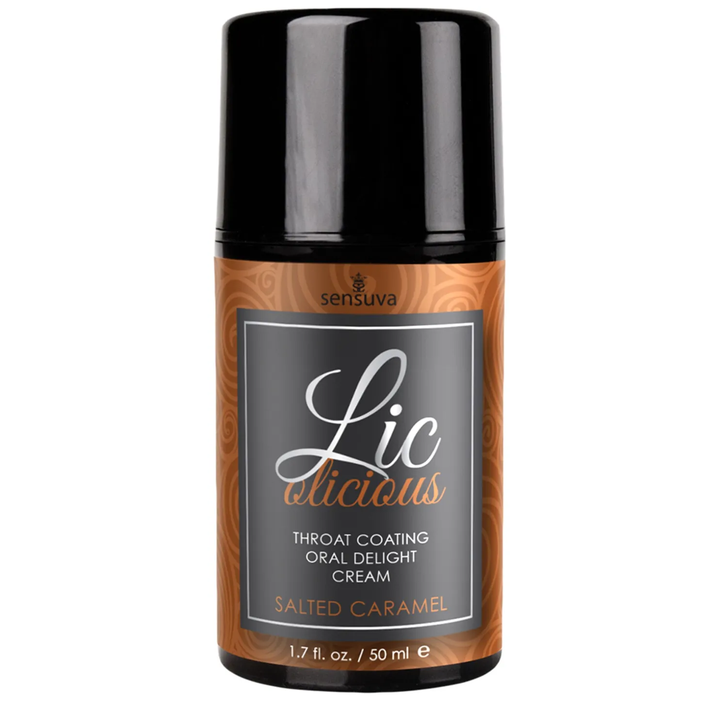Sensuva - Lic-o-licious Oral Delight Cream Salted Caramel - 50 ml