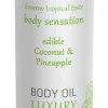Shiatsu - Huile corporelle de luxe comestible coco et ananas - 75 ml